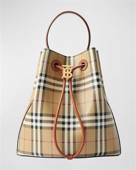 burberry drawstring bucket bag.